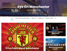 Tablet Screenshot of eyeonmanchester.com